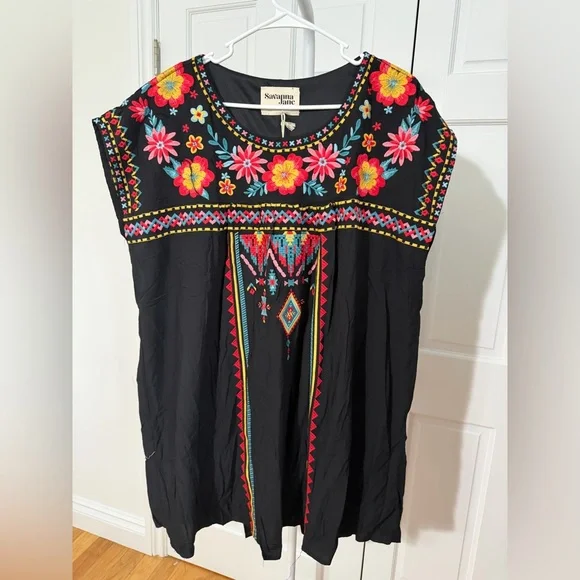 NWT Savannah Jane Embroidered Dress Size 1X - Picture 2 of 10